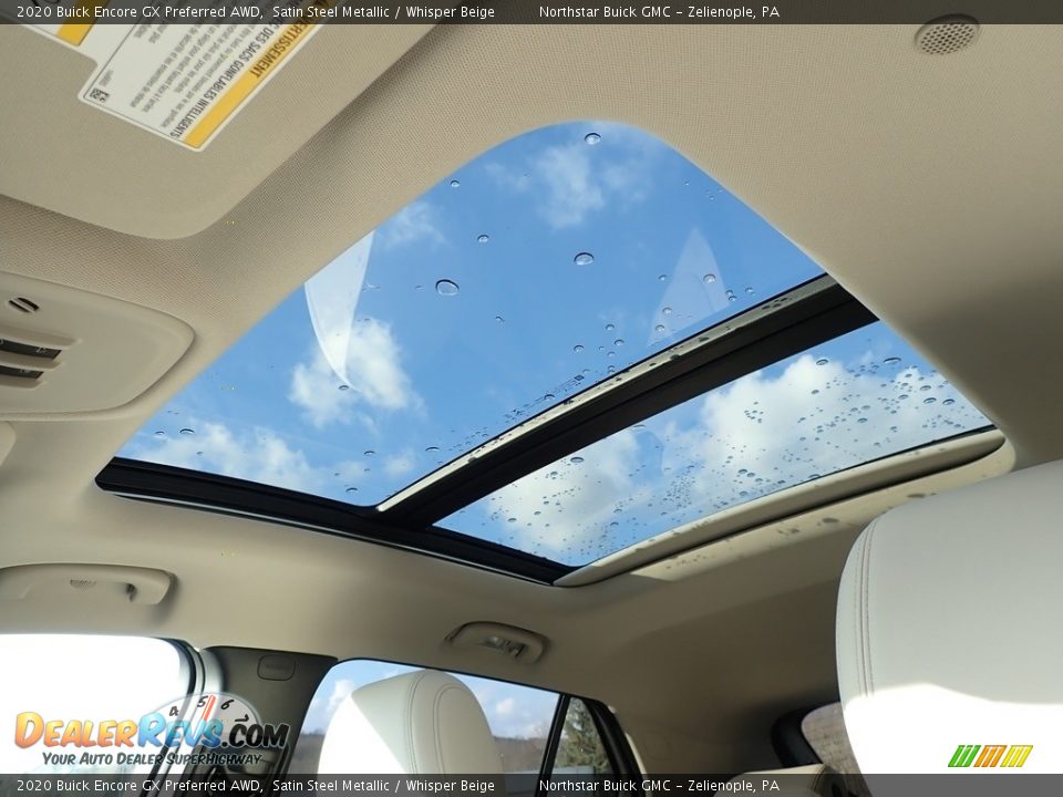2020 Buick Encore GX Preferred AWD Satin Steel Metallic / Whisper Beige Photo #12