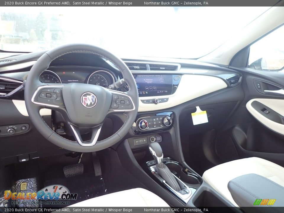 2020 Buick Encore GX Preferred AWD Satin Steel Metallic / Whisper Beige Photo #15