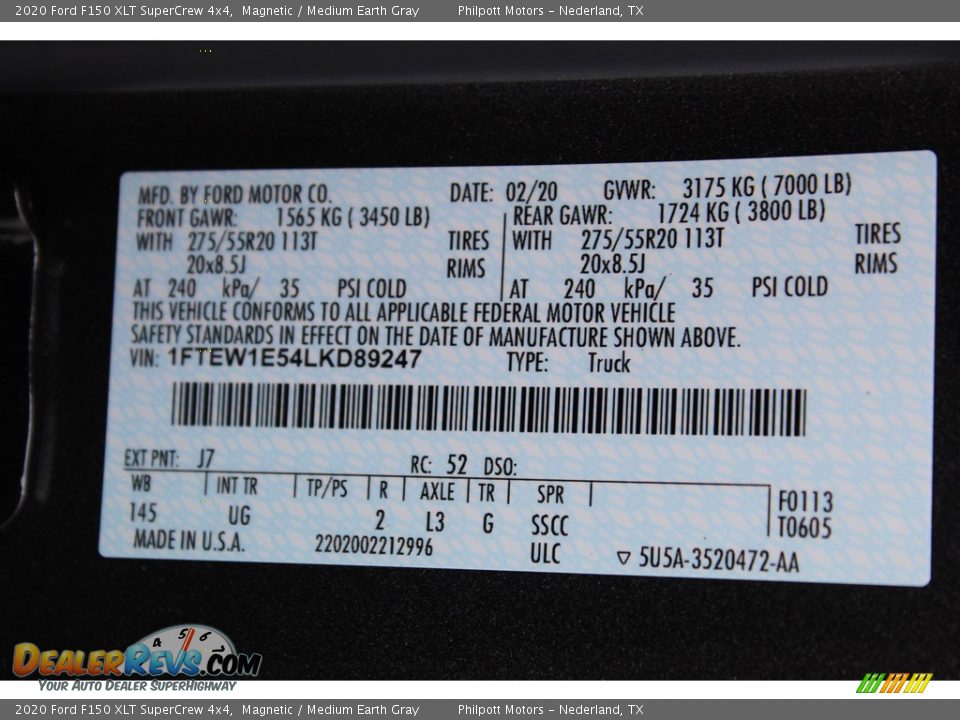 2020 Ford F150 XLT SuperCrew 4x4 Magnetic / Medium Earth Gray Photo #23