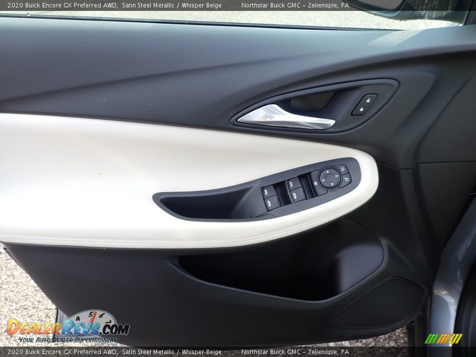 2020 Buick Encore GX Preferred AWD Satin Steel Metallic / Whisper Beige Photo #16