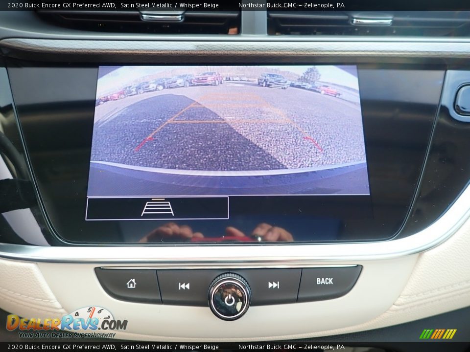 2020 Buick Encore GX Preferred AWD Satin Steel Metallic / Whisper Beige Photo #18