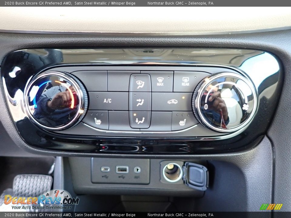 2020 Buick Encore GX Preferred AWD Satin Steel Metallic / Whisper Beige Photo #19
