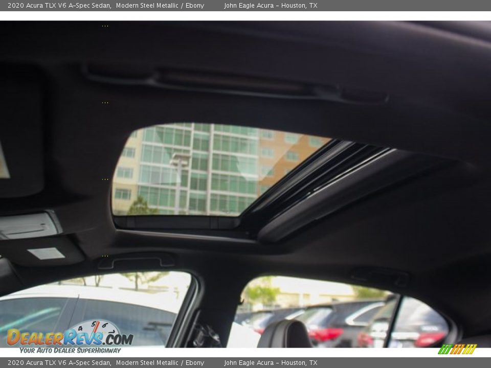 2020 Acura TLX V6 A-Spec Sedan Modern Steel Metallic / Ebony Photo #19