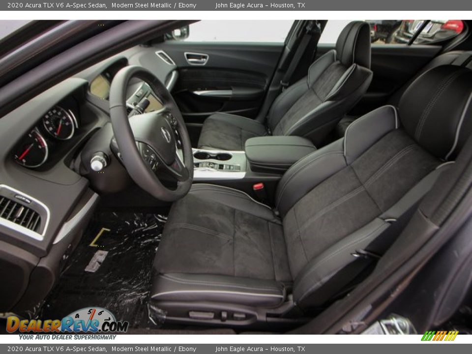 2020 Acura TLX V6 A-Spec Sedan Modern Steel Metallic / Ebony Photo #21
