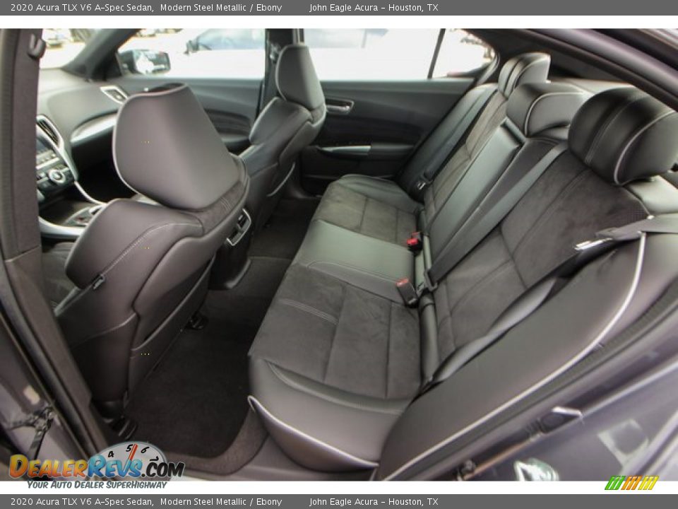 2020 Acura TLX V6 A-Spec Sedan Modern Steel Metallic / Ebony Photo #23