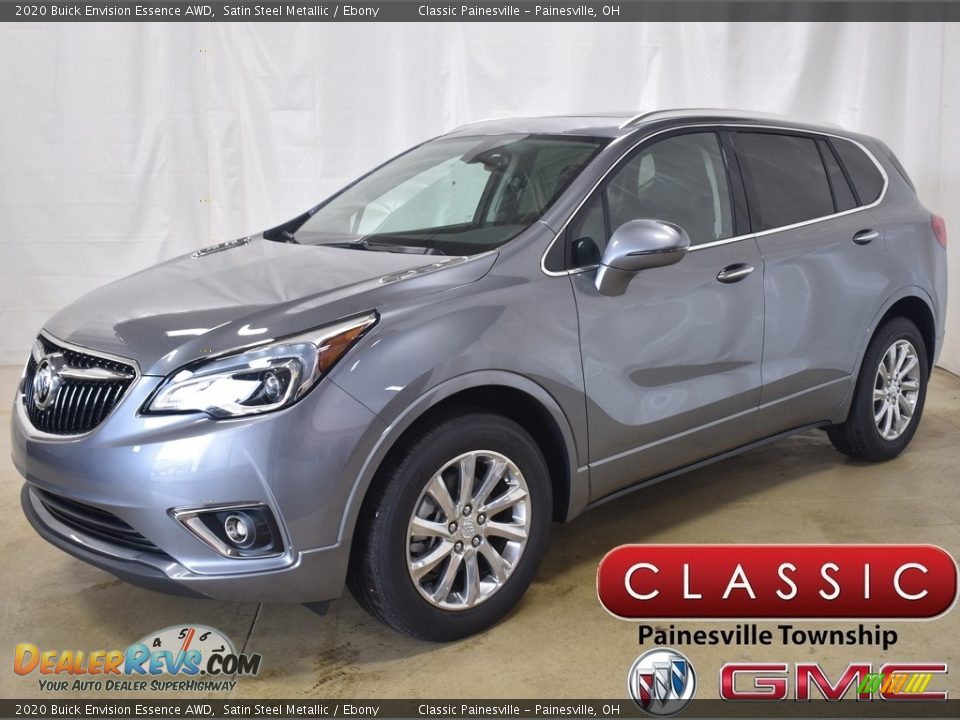 2020 Buick Envision Essence AWD Satin Steel Metallic / Ebony Photo #1