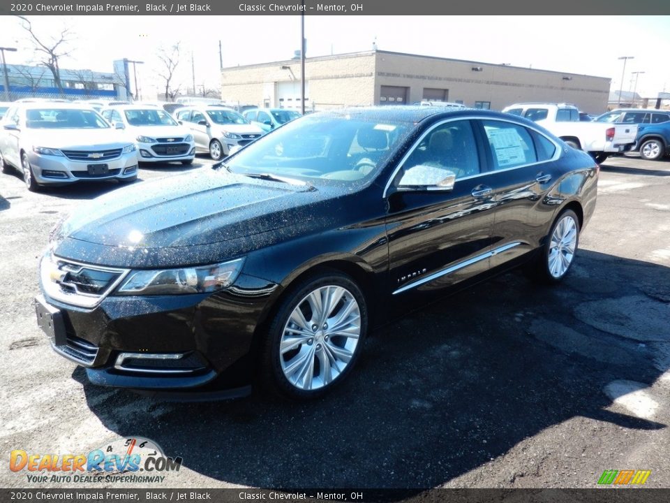 2020 Chevrolet Impala Premier Black / Jet Black Photo #1