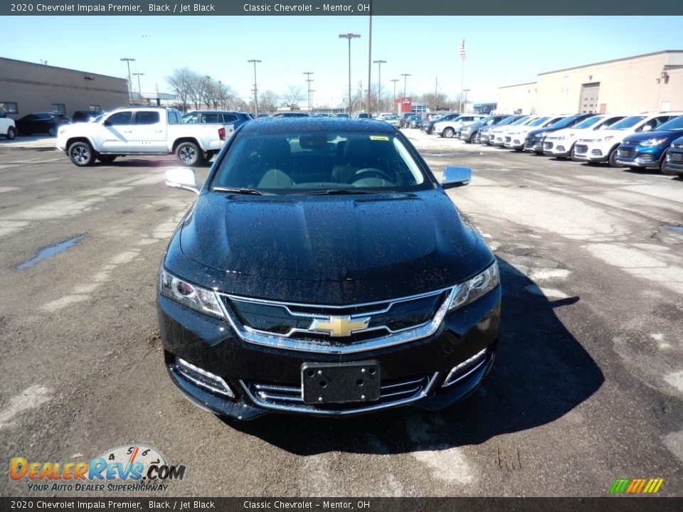 2020 Chevrolet Impala Premier Black / Jet Black Photo #2