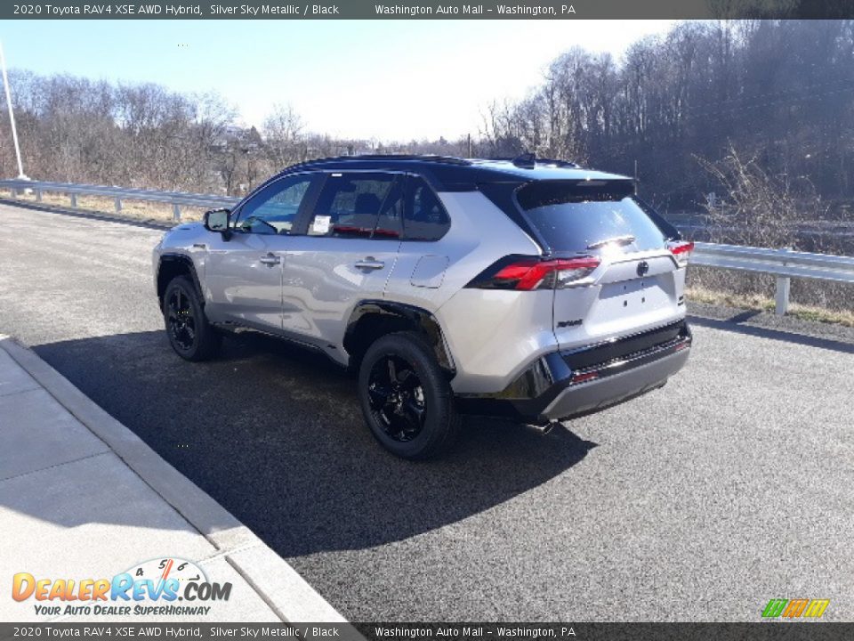 2020 Toyota RAV4 XSE AWD Hybrid Silver Sky Metallic / Black Photo #2