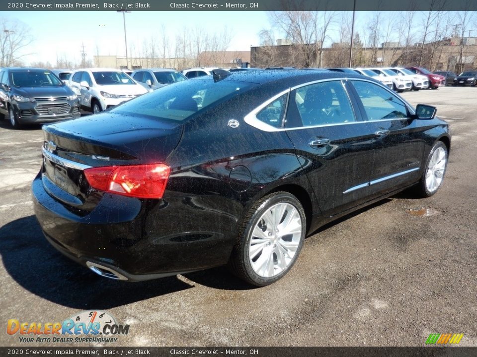 2020 Chevrolet Impala Premier Black / Jet Black Photo #4