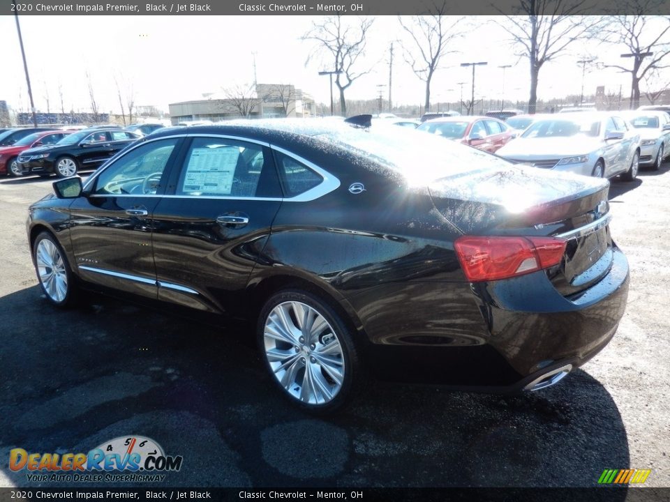 2020 Chevrolet Impala Premier Black / Jet Black Photo #5