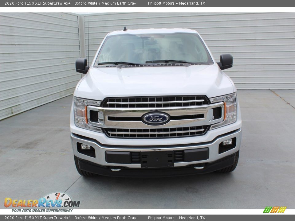 2020 Ford F150 XLT SuperCrew 4x4 Oxford White / Medium Earth Gray Photo #3