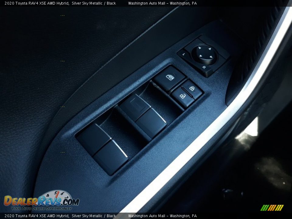 2020 Toyota RAV4 XSE AWD Hybrid Silver Sky Metallic / Black Photo #8