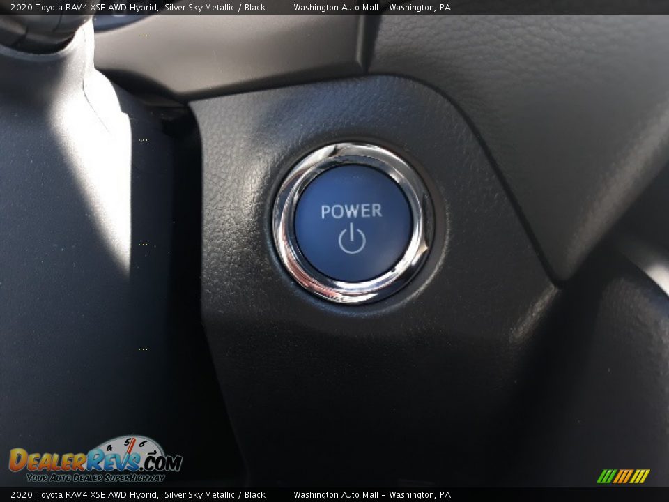 2020 Toyota RAV4 XSE AWD Hybrid Silver Sky Metallic / Black Photo #10