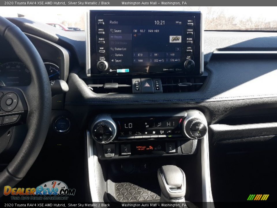 2020 Toyota RAV4 XSE AWD Hybrid Silver Sky Metallic / Black Photo #11