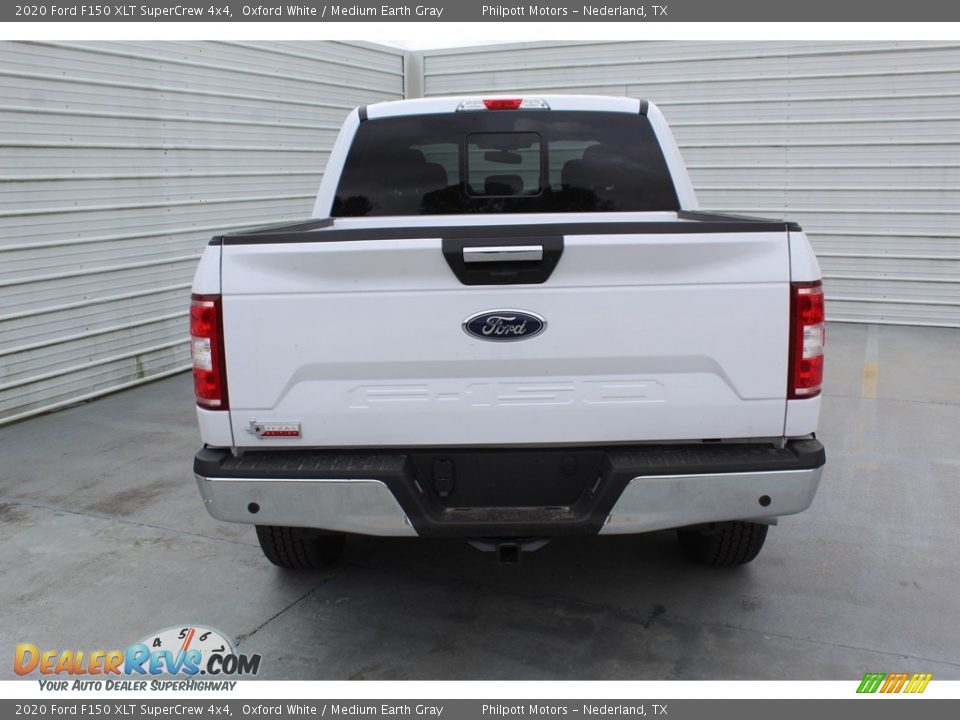 2020 Ford F150 XLT SuperCrew 4x4 Oxford White / Medium Earth Gray Photo #7
