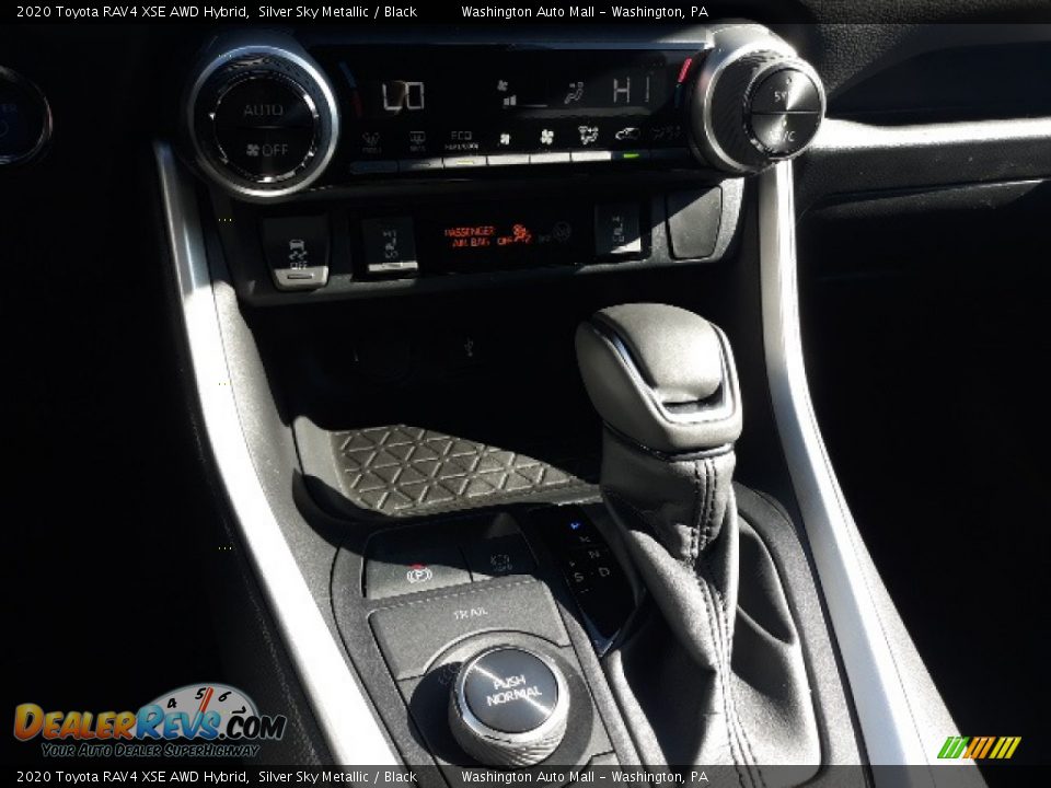 2020 Toyota RAV4 XSE AWD Hybrid Silver Sky Metallic / Black Photo #13