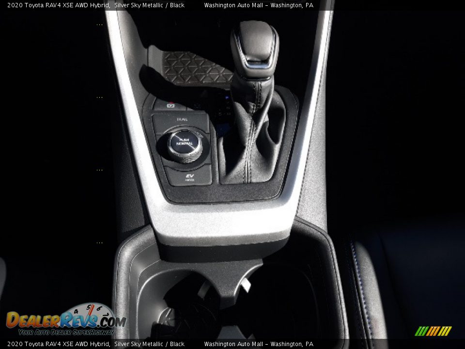 2020 Toyota RAV4 XSE AWD Hybrid Silver Sky Metallic / Black Photo #14