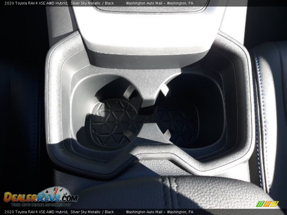 2020 Toyota RAV4 XSE AWD Hybrid Silver Sky Metallic / Black Photo #15