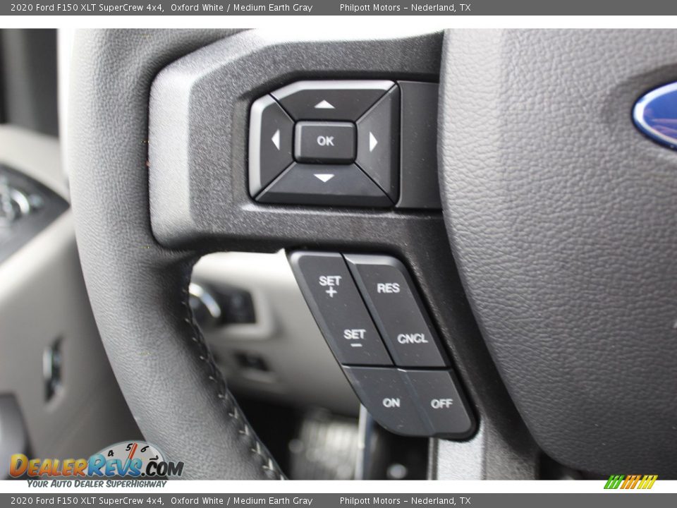 2020 Ford F150 XLT SuperCrew 4x4 Oxford White / Medium Earth Gray Photo #11