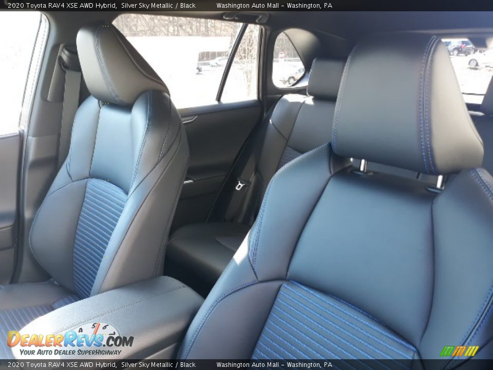 2020 Toyota RAV4 XSE AWD Hybrid Silver Sky Metallic / Black Photo #17