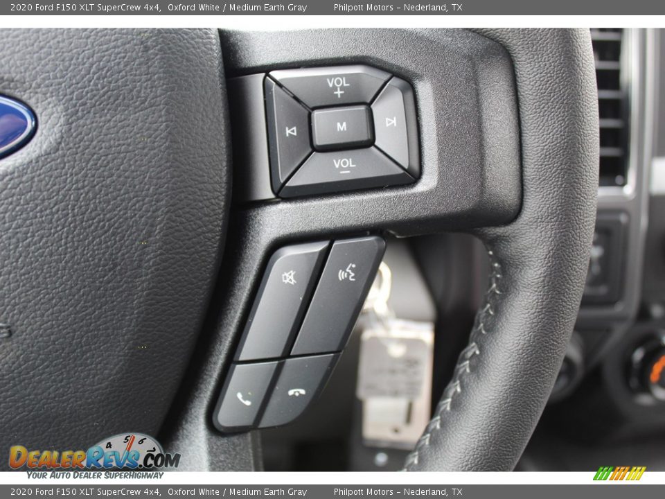 2020 Ford F150 XLT SuperCrew 4x4 Oxford White / Medium Earth Gray Photo #12