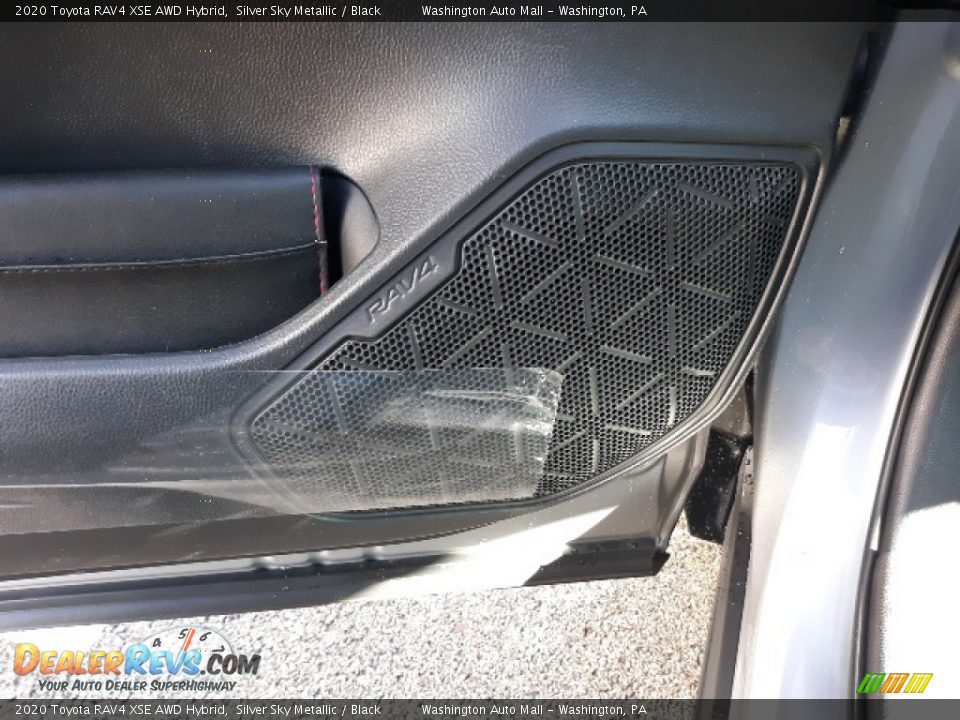 2020 Toyota RAV4 XSE AWD Hybrid Silver Sky Metallic / Black Photo #20
