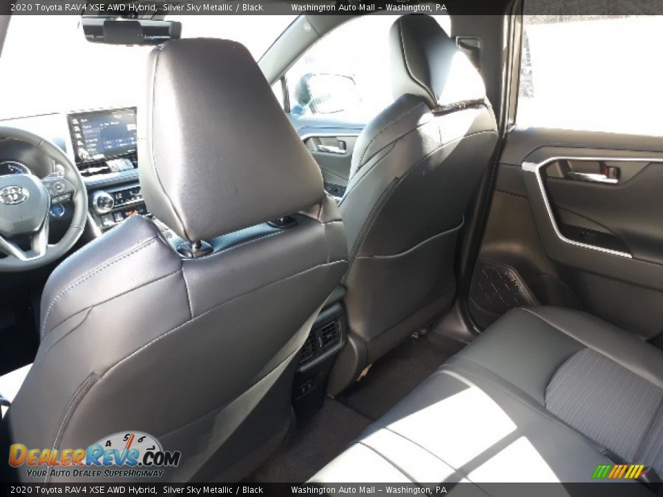 2020 Toyota RAV4 XSE AWD Hybrid Silver Sky Metallic / Black Photo #21