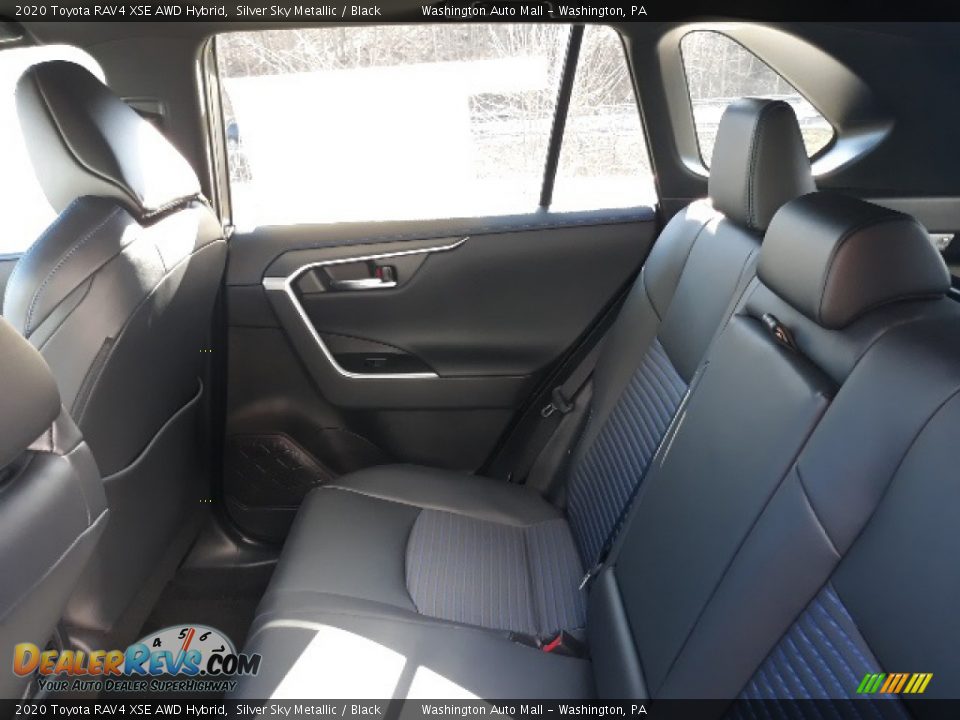 2020 Toyota RAV4 XSE AWD Hybrid Silver Sky Metallic / Black Photo #22