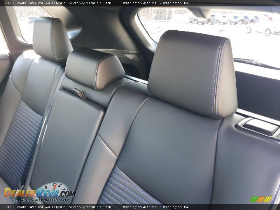2020 Toyota RAV4 XSE AWD Hybrid Silver Sky Metallic / Black Photo #23