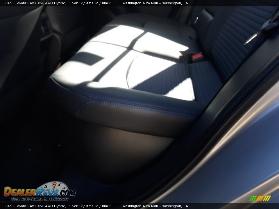 2020 Toyota RAV4 XSE AWD Hybrid Silver Sky Metallic / Black Photo #24