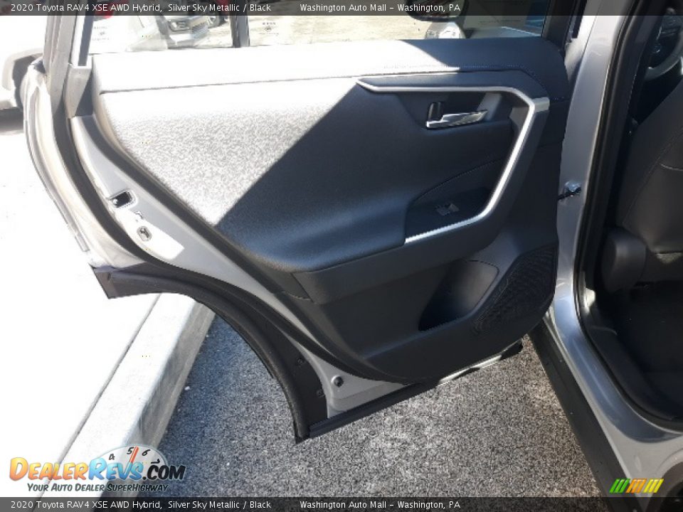 2020 Toyota RAV4 XSE AWD Hybrid Silver Sky Metallic / Black Photo #25