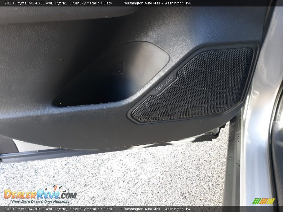2020 Toyota RAV4 XSE AWD Hybrid Silver Sky Metallic / Black Photo #26