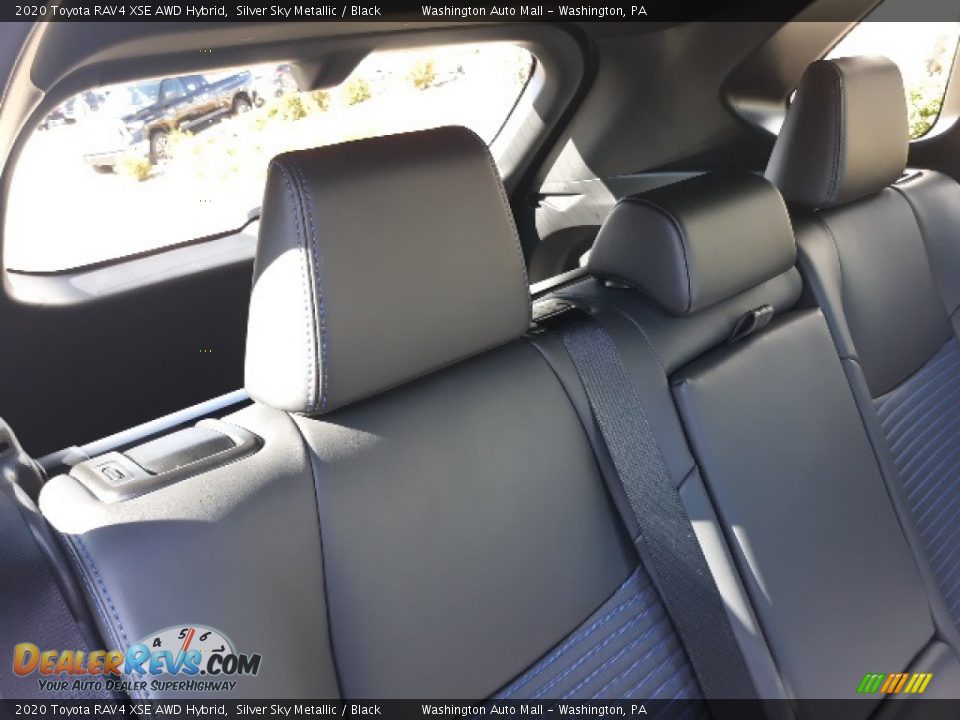 2020 Toyota RAV4 XSE AWD Hybrid Silver Sky Metallic / Black Photo #27