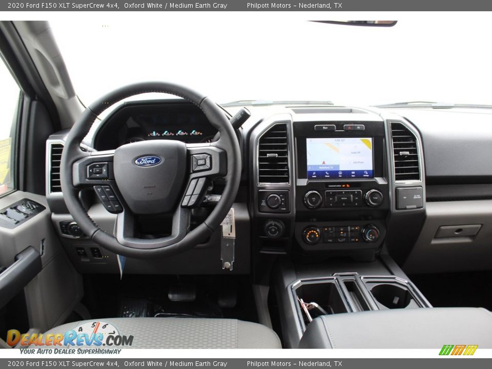 2020 Ford F150 XLT SuperCrew 4x4 Oxford White / Medium Earth Gray Photo #20