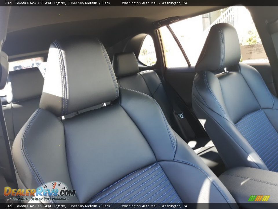 2020 Toyota RAV4 XSE AWD Hybrid Silver Sky Metallic / Black Photo #29