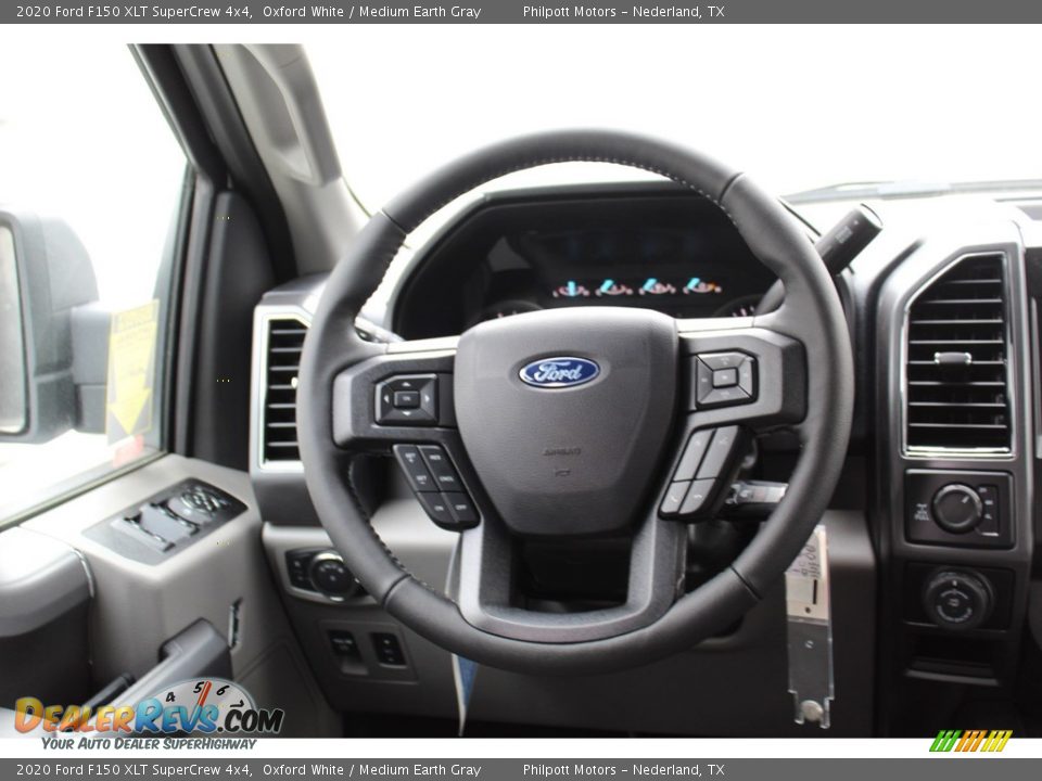 2020 Ford F150 XLT SuperCrew 4x4 Oxford White / Medium Earth Gray Photo #21