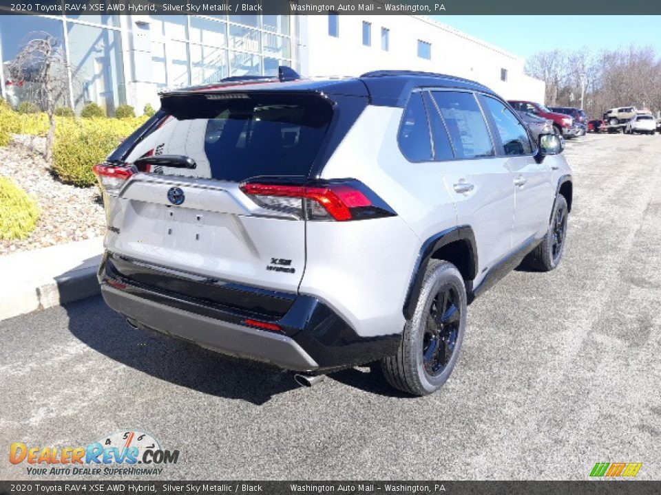 2020 Toyota RAV4 XSE AWD Hybrid Silver Sky Metallic / Black Photo #33