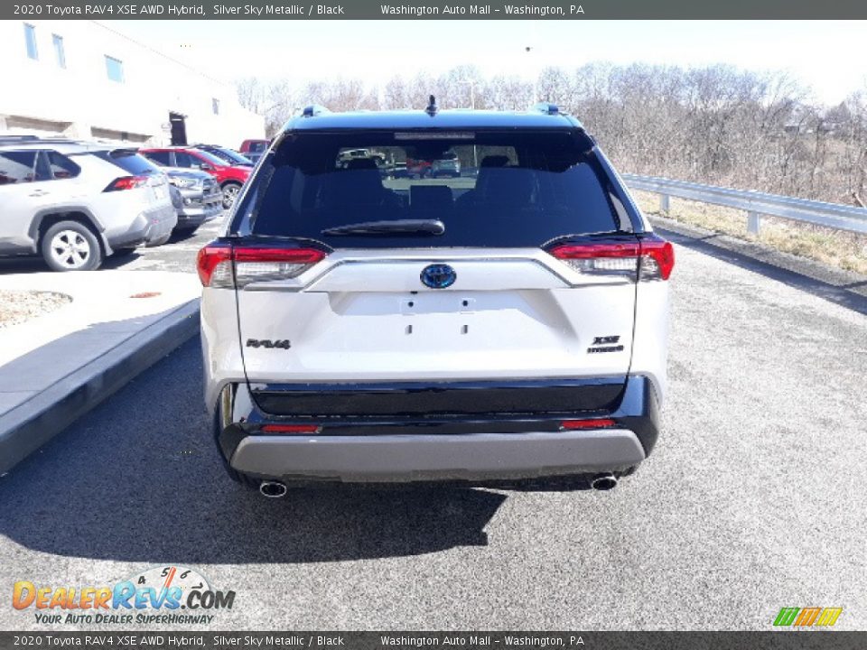 2020 Toyota RAV4 XSE AWD Hybrid Silver Sky Metallic / Black Photo #34