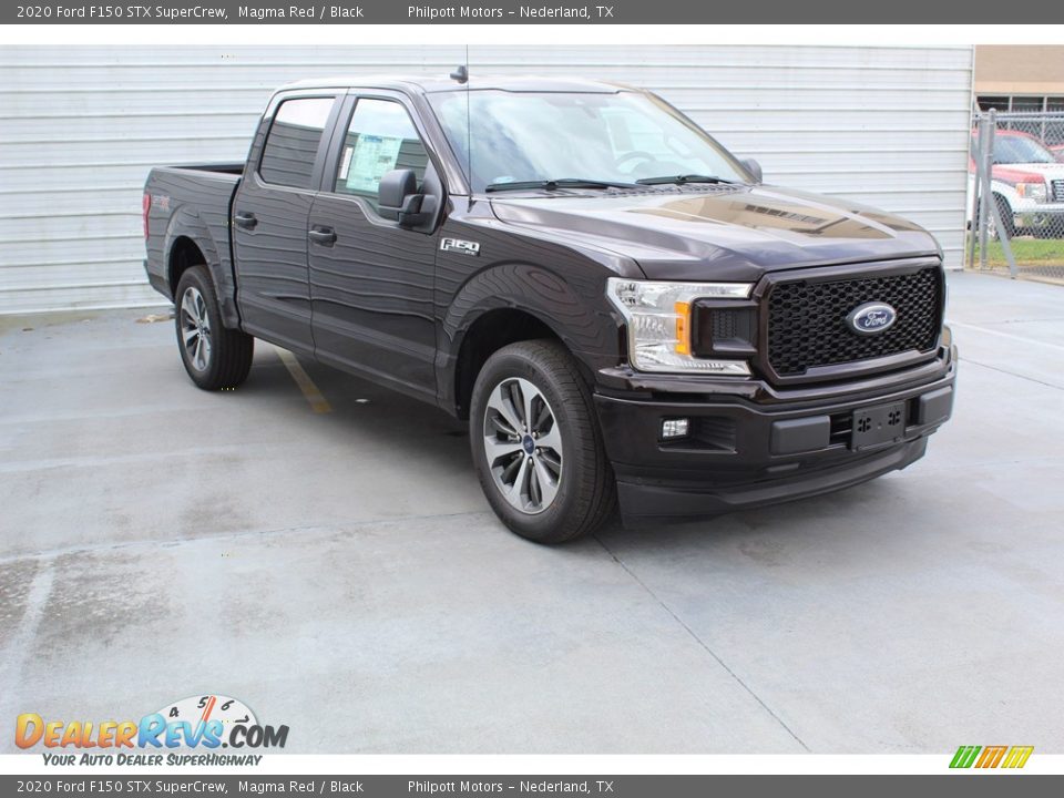 2020 Ford F150 STX SuperCrew Magma Red / Black Photo #2