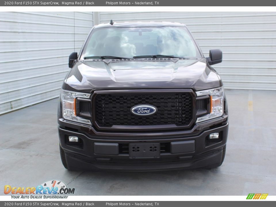 2020 Ford F150 STX SuperCrew Magma Red / Black Photo #3