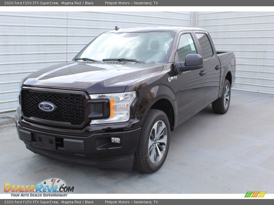 2020 Ford F150 STX SuperCrew Magma Red / Black Photo #4