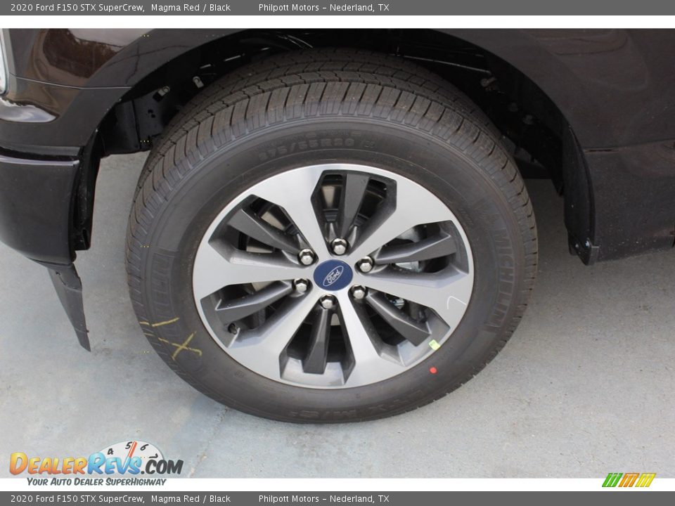 2020 Ford F150 STX SuperCrew Magma Red / Black Photo #5