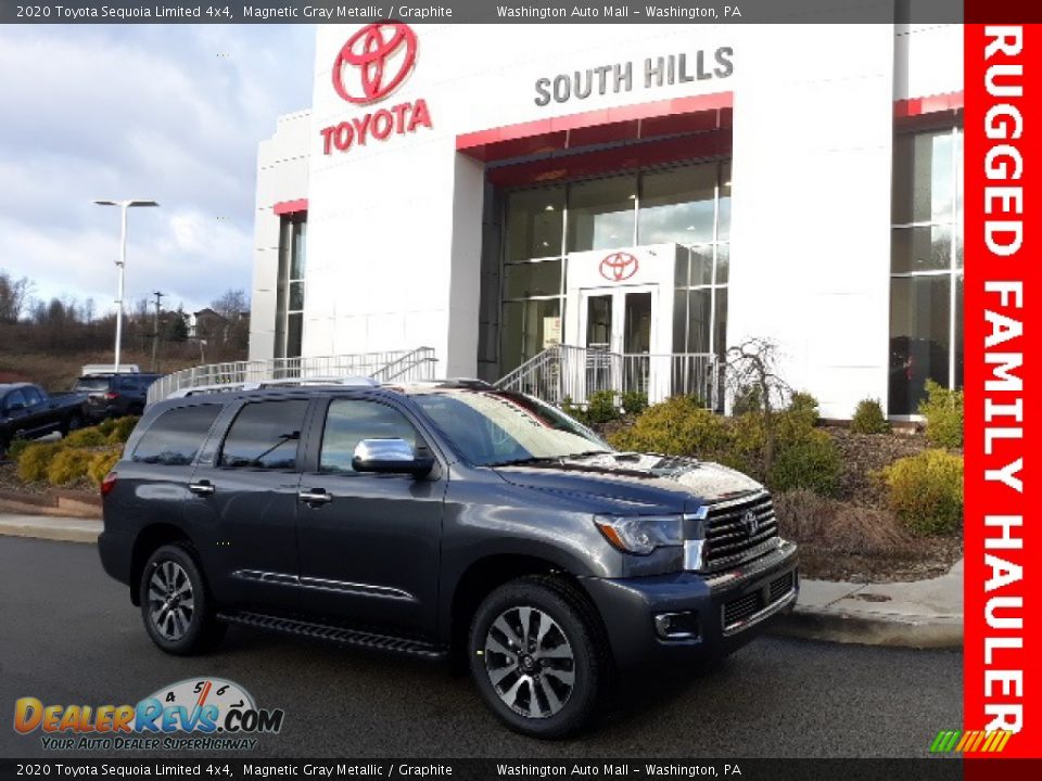2020 Toyota Sequoia Limited 4x4 Magnetic Gray Metallic / Graphite Photo #1