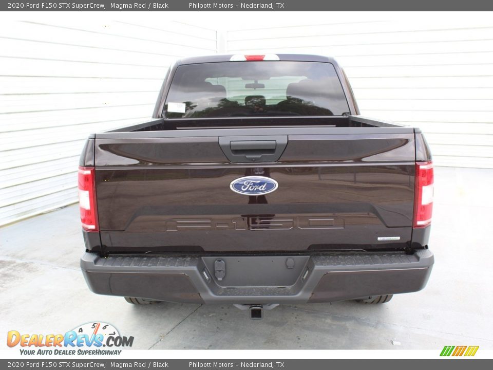 2020 Ford F150 STX SuperCrew Magma Red / Black Photo #7