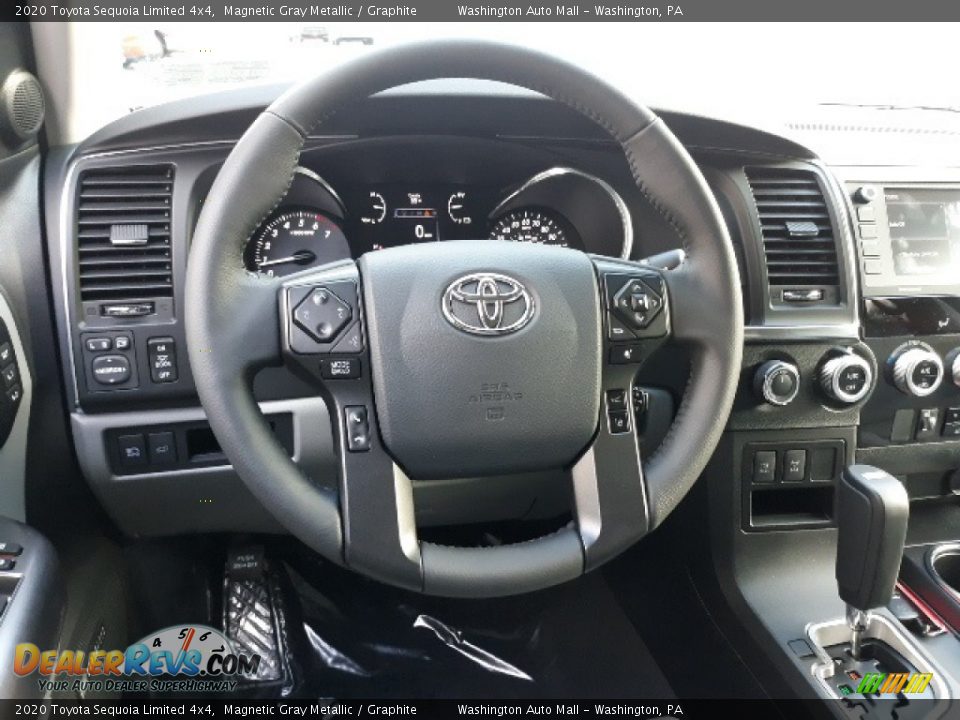 2020 Toyota Sequoia Limited 4x4 Magnetic Gray Metallic / Graphite Photo #3