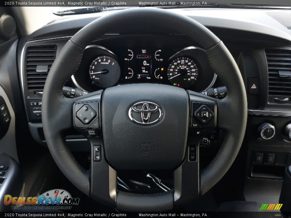 2020 Toyota Sequoia Limited 4x4 Magnetic Gray Metallic / Graphite Photo #4