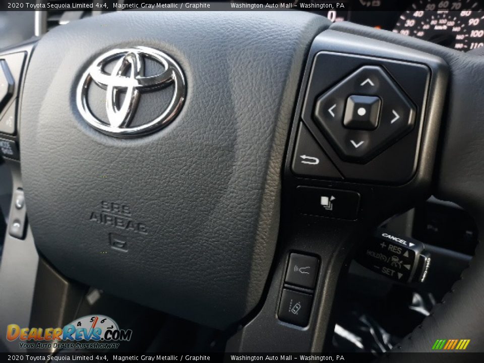 2020 Toyota Sequoia Limited 4x4 Magnetic Gray Metallic / Graphite Photo #6