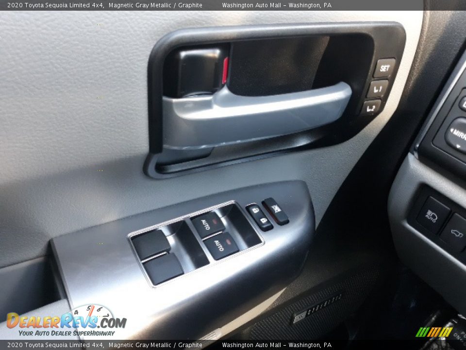 2020 Toyota Sequoia Limited 4x4 Magnetic Gray Metallic / Graphite Photo #8
