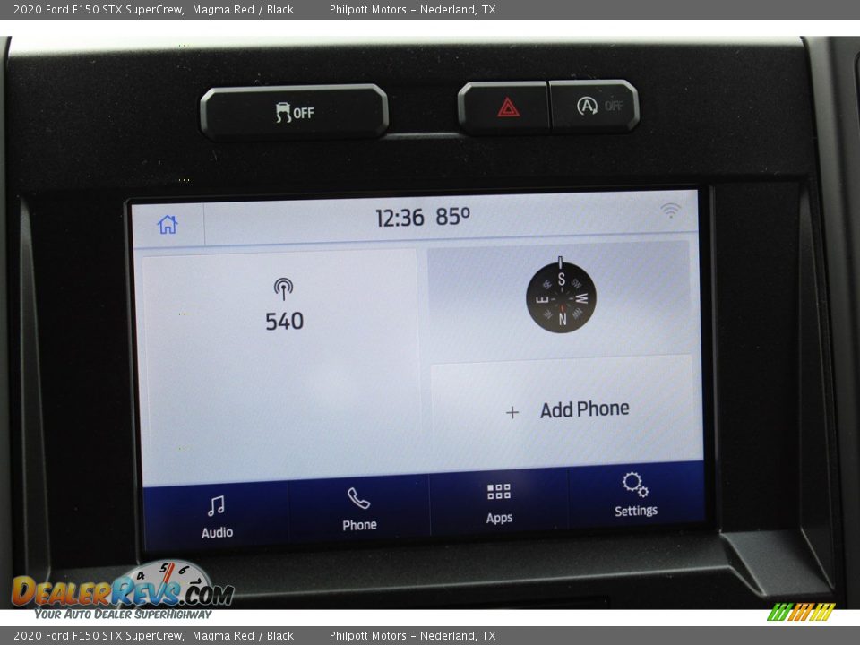 2020 Ford F150 STX SuperCrew Magma Red / Black Photo #15